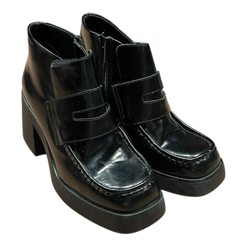 Vagabond Brooke Ankle Boots Chunky Heel Loafers Platform size 39 US size 8.5